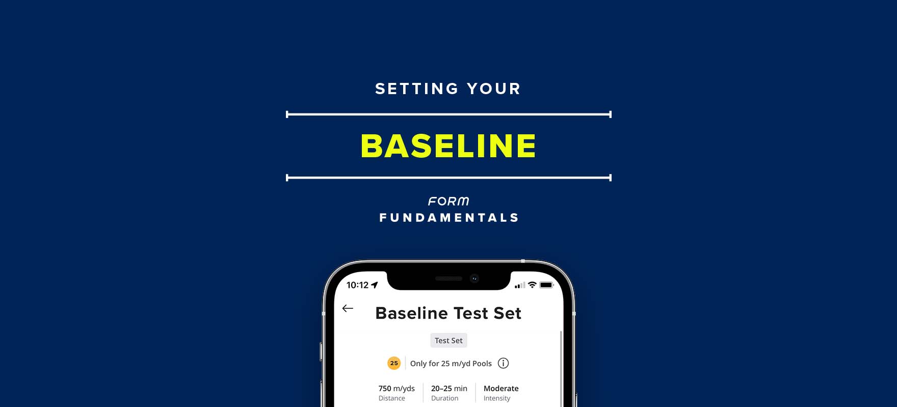 Set Your Swim Baseline with this Test Set Workout – FORM
