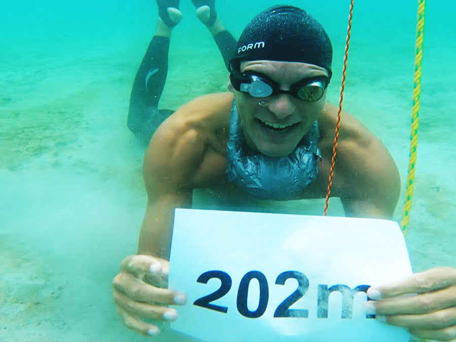 Breaking a Freediving Guinness World Record