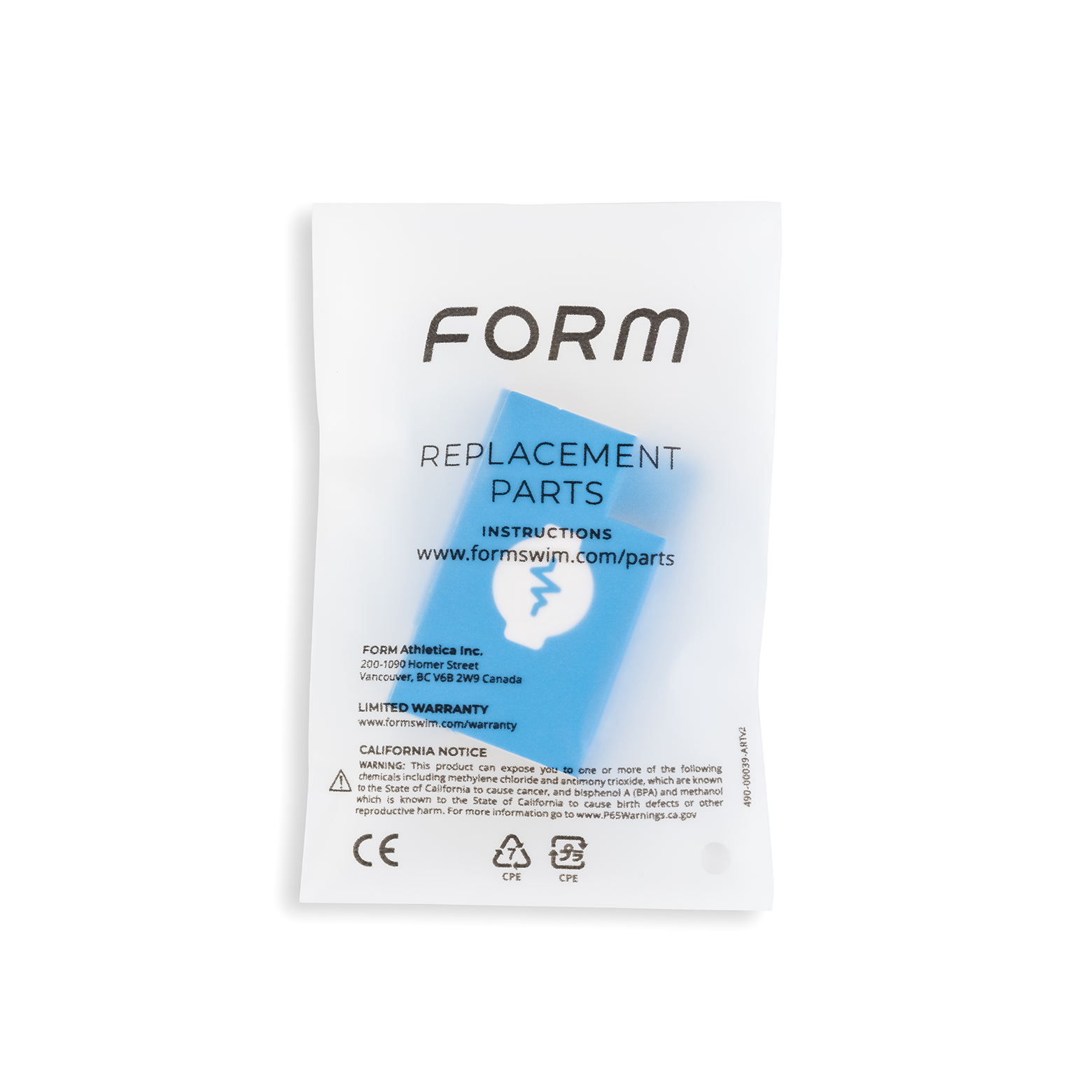 FORM Heart Rate Sensor Mounting Clip